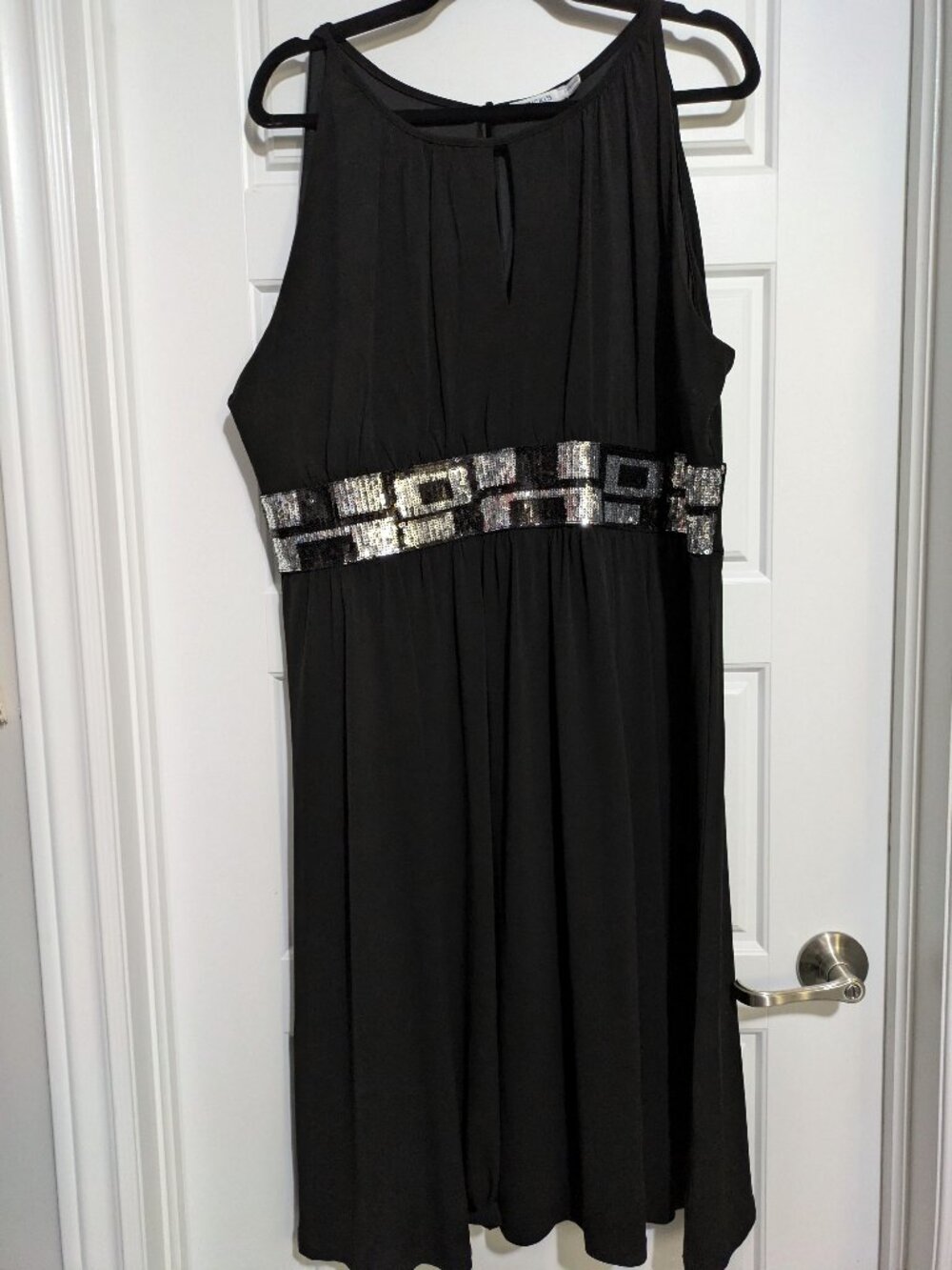 Ricki's Black Formal Evening Sleeveless Dress (XXL)